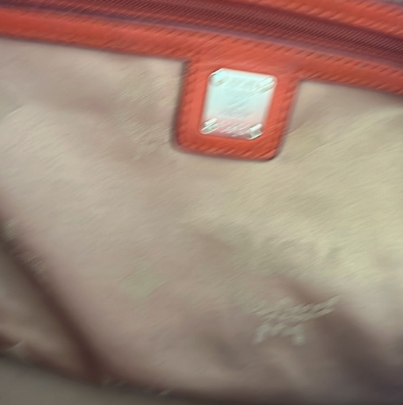 MCM EUC Orange Leather Women's Bag - Picture 4 of 6